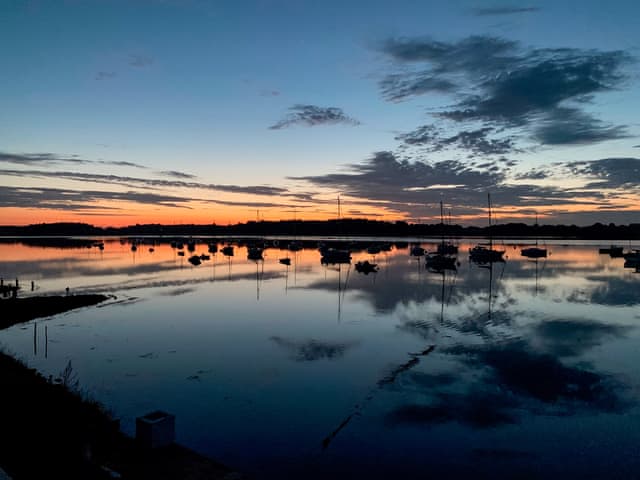 View from the private quay | The Boathouse - The Quay, Waldringfield