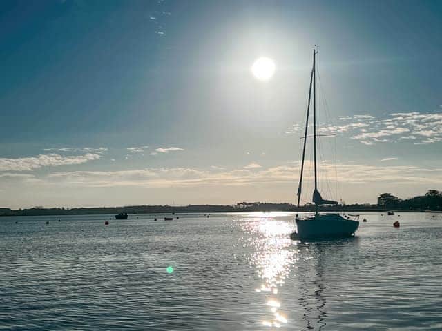 View from the private quay | The Boathouse - The Quay, Waldringfield