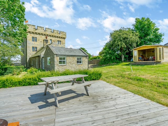 Sitting-out-area | Tower Cottage - The Tower Cottages, Whittingham, near Alnwick