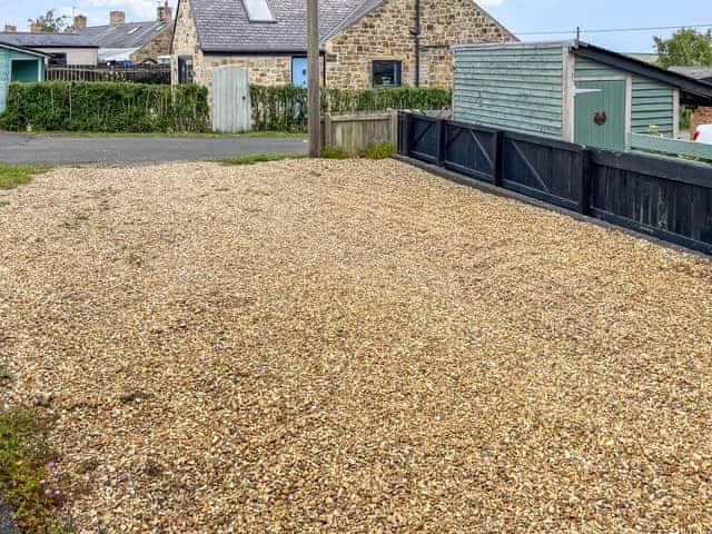 Ample parking on back drive | Sea View, Shilbottle, near Alnwick