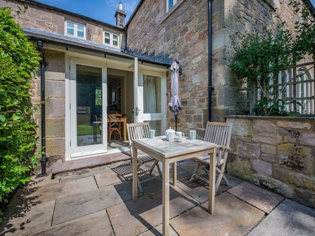 Sitting-out-area | Shellrigg - Doxford Cottages, Doxford, near Embleton