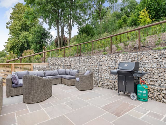 Patio | Bourne Farm Cottage, Blandford Forum