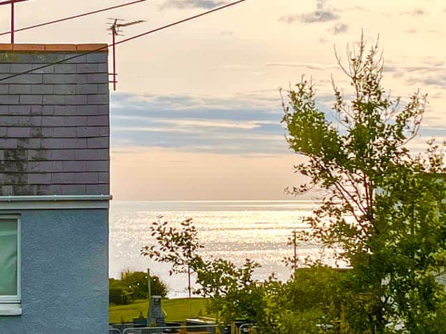 Sea view from rear bedroom window | Pebble Cottage, Cullercoats, near Tynemouth