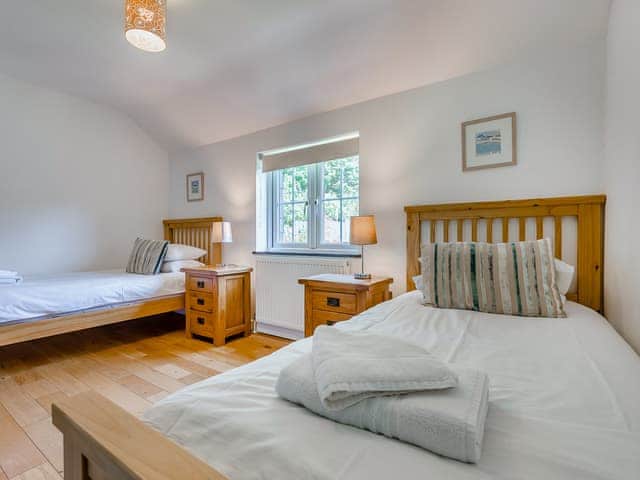 Twin bedroom | Number Two - Home Park Cottages, Helstone, Camelford