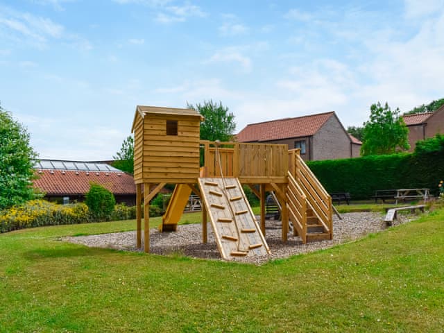 Children&rsquo;s play area | Hey Ho Cottage, Whitby