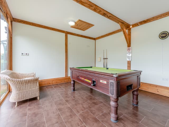 Games room | Ashwood - The Victorian Barn, Blandford Forum