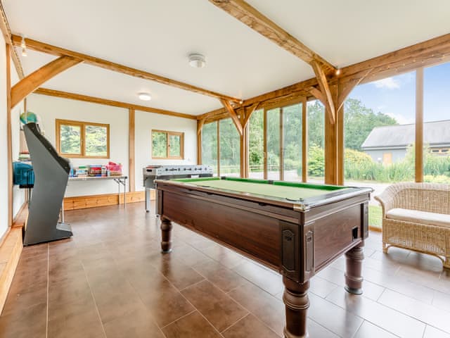 Games room | Granary - The Victorian Barn, Blandford Forum