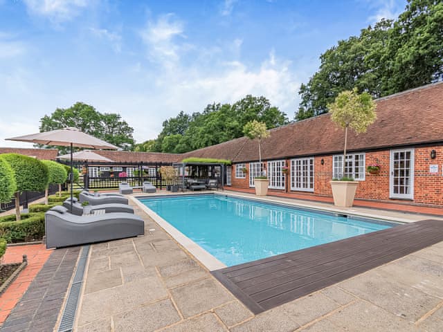 Swimming pool | Weston Cottage - Whitmoor Farm, Woking, near Guildford