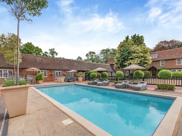 Swimming pool | Weston Cottage - Whitmoor Farm, Woking, near Guildford