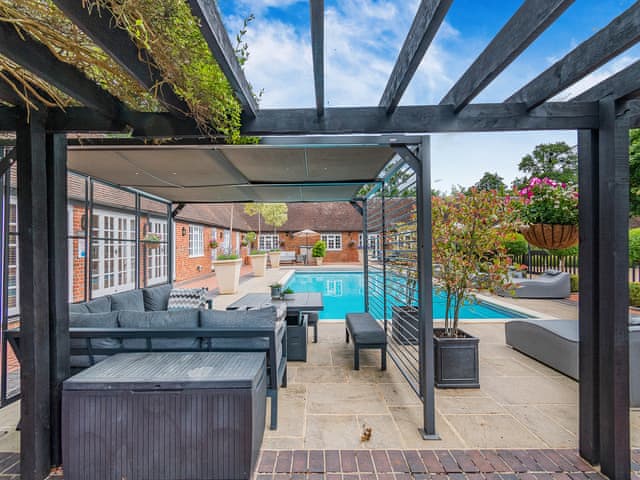 Swimming pool | Weston Cottage - Whitmoor Farm, Woking, near Guildford