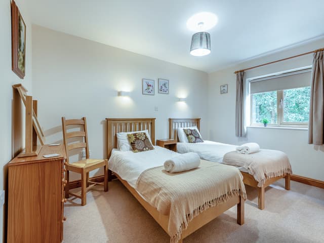 Twin bedroom | Plumtree - The Victorian Barn, Blandford Forum
