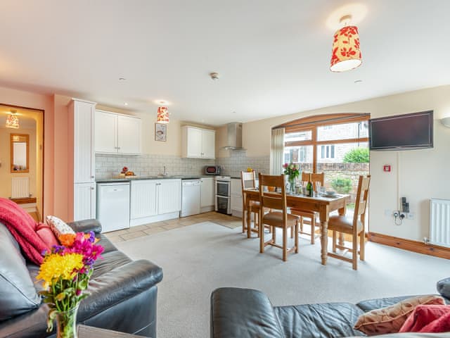 Open plan living space | Byre - The Victorian Barn, Blandford Forum