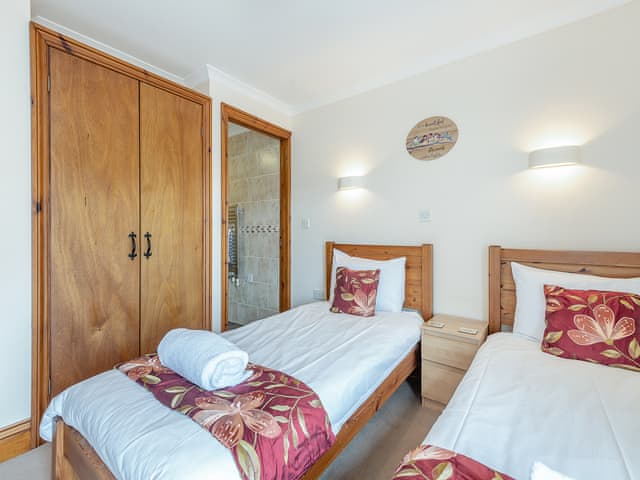 Twin bedroom | Byre - The Victorian Barn, Blandford Forum