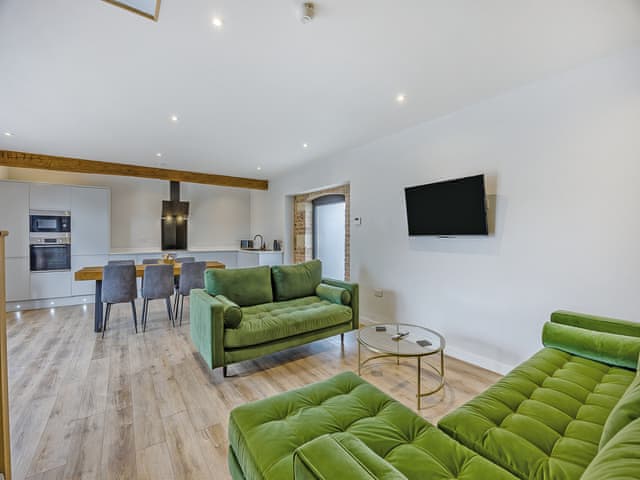 Open plan living space | The Stone Barn, East Firsby