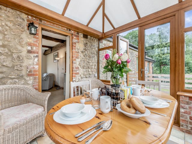 Dining Area | Stable - The Victorian Barn, Blandford Forum