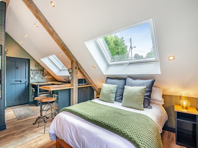 Open plan living space | The Woodland Loft, Hebden Bridge