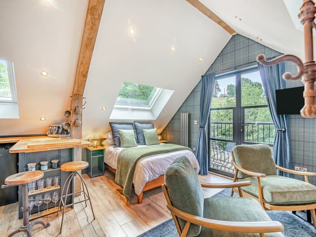 Open plan living space | The Woodland Loft, Hebden Bridge