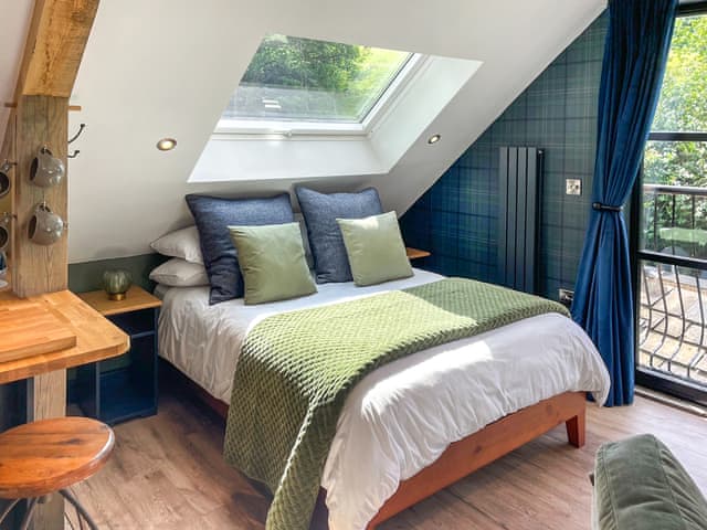 Double bedroom | The Woodland Loft, Hebden Bridge