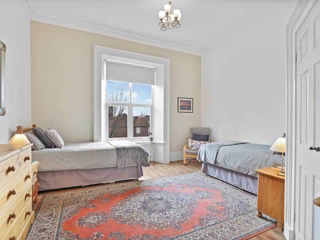 Twin bedroom | Lighthouse Lookout, Roker, near Sunderland