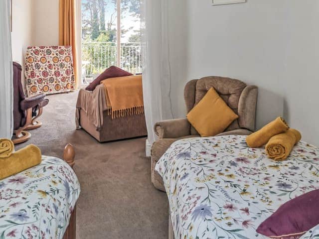 Twin bedroom | Littlehaven, Ventnor