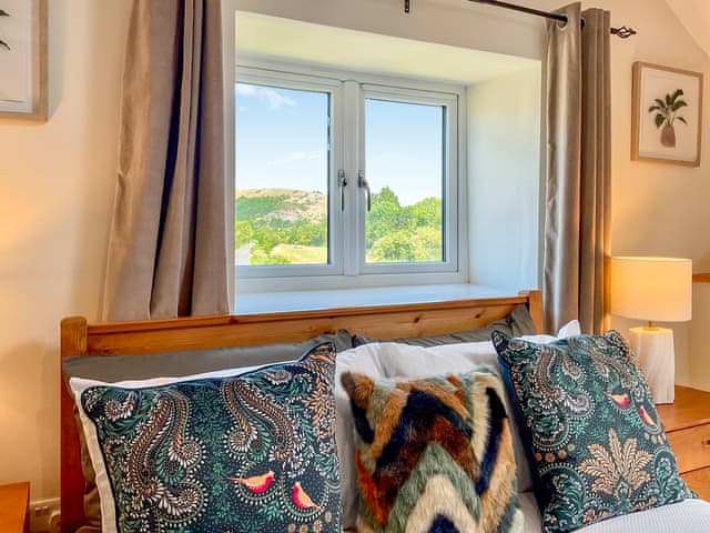 Double bedroom | The Old Posthouse Barn - Axbridge Holidays, Axbridge, near Weare