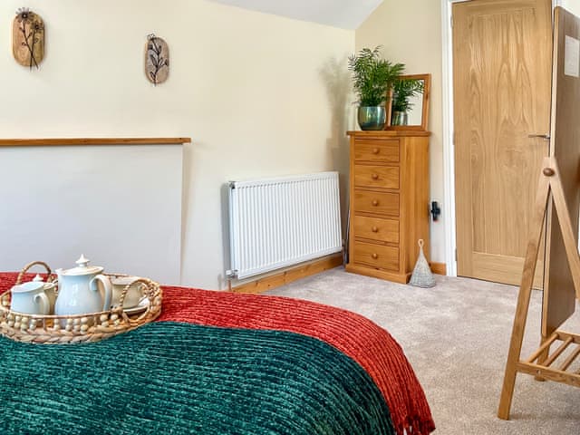 Double bedroom | The Old Posthouse Barn - Axbridge Holidays, Axbridge, near Weare
