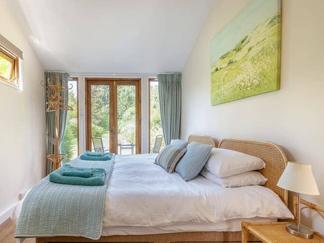 Double bedroom | Flaxpool Well Garden Room, Crowcombe, near Taunton