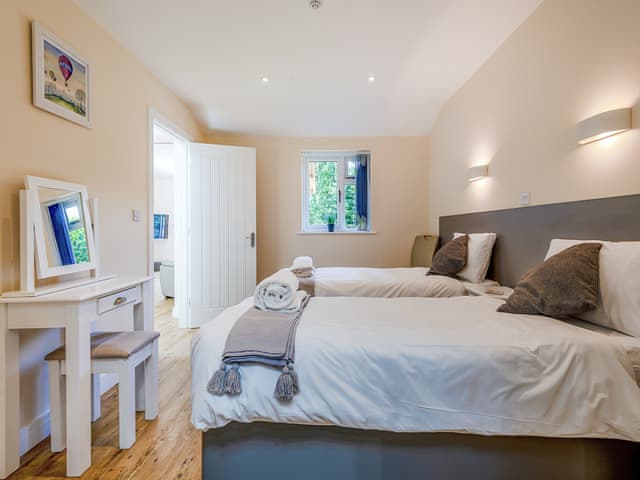 Twin bedroom | Ashwood - The Victorian Barn, Blandford Forum