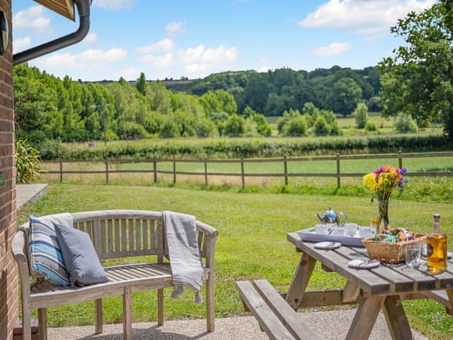 Sitting-out-area | Ashwood - The Victorian Barn, Blandford Forum