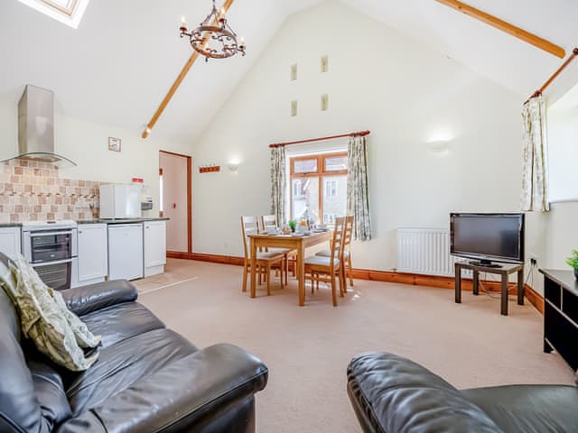 Open plan living space | Hayloft - The Victorian Barn, Blandford Forum