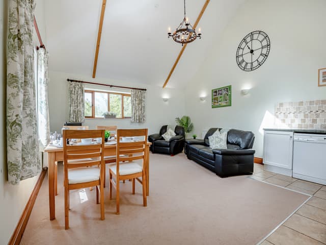 Open plan living space | Hayloft - The Victorian Barn, Blandford Forum