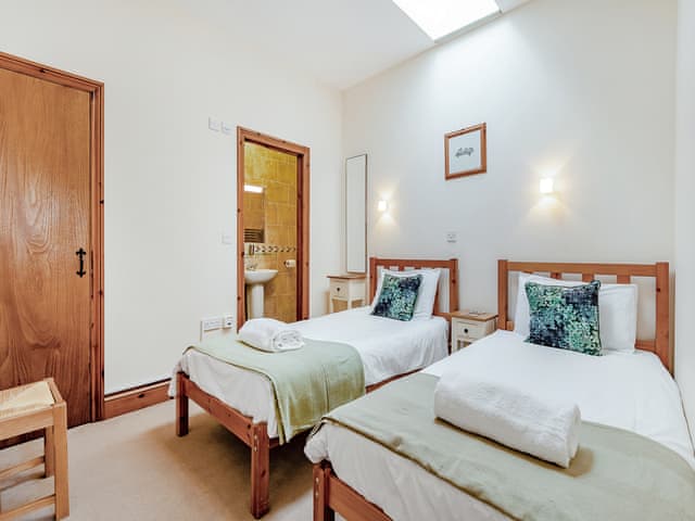 Twin bedroom | Hayloft - The Victorian Barn, Blandford Forum