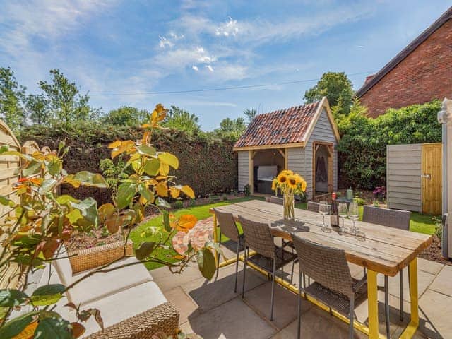 Sitting-out-area | Queens Barn, Wortham, near Diss