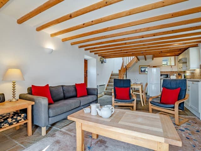 Open plan living space | The Old Barn - Maddy House Farm, near Castleton