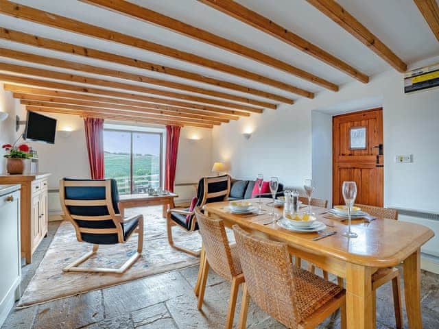 Open plan living space | The Old Barn - Maddy House Farm, near Castleton