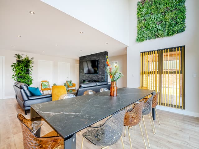 Open plan living space | Micklemore Lakes & Lodges, North Thoresby