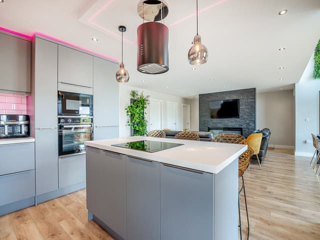 Open plan living space | Micklemore Lakes & Lodges, North Thoresby