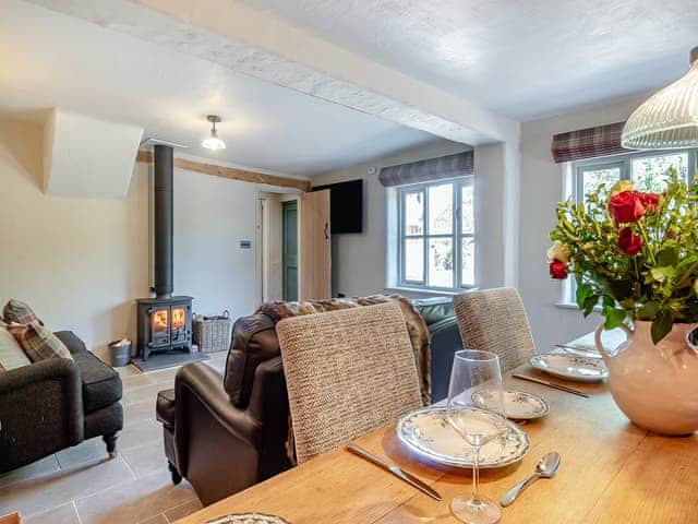 Living room/dining room | Queens Barn, Wortham, near Diss