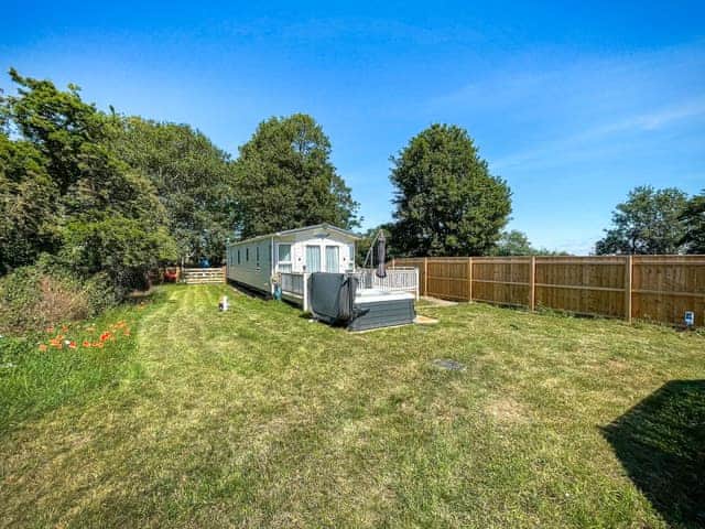 Large secure garden | Margaret&rsquo;s - Emmotland Holidays, Driffield