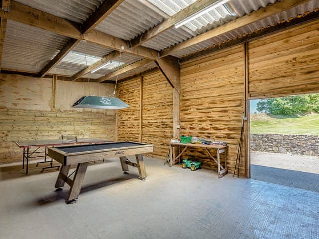 Games room | The Old Roundhouse, Hartland, Bideford