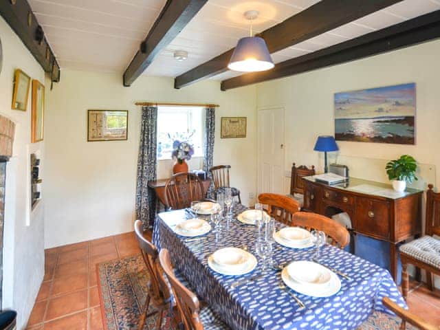 Dining Area | Polcreek Cottage, Veryan