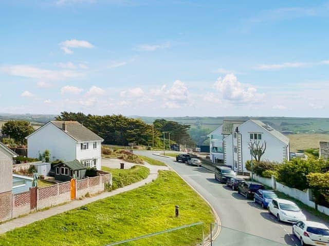 Balcony view | Luna Blue - Tre Lowen, Newquay