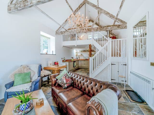 Open plan living space | The Little Barn, Blue Anchor, near Minehead