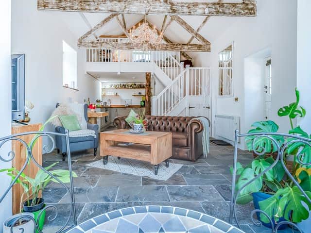 Open plan living space | The Little Barn, Blue Anchor, near Minehead