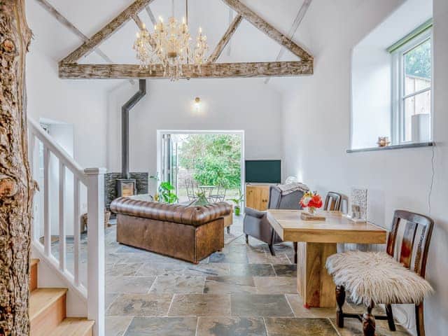 Open plan living space | The Little Barn, Blue Anchor, near Minehead