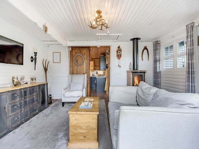 Living room | Hygge Cabin - Hadrian&rsquo;s Garden, Hexham