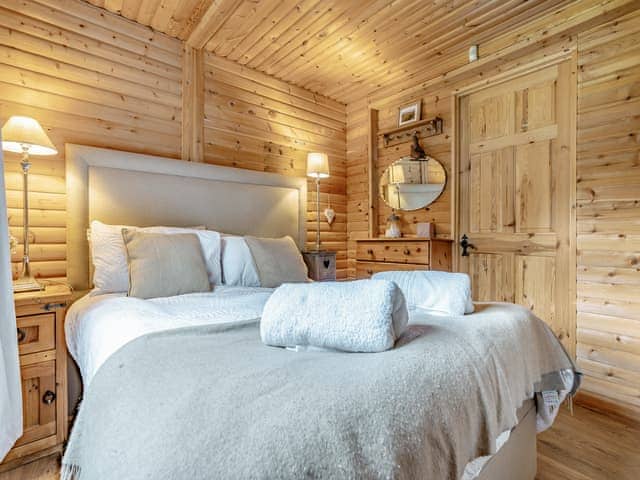 Double bedroom | Hygge Cabin - Hadrian&rsquo;s Garden, Hexham