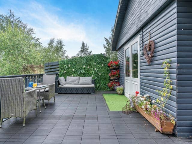 Decking | Hygge Cabin - Hadrian&rsquo;s Garden, Hexham