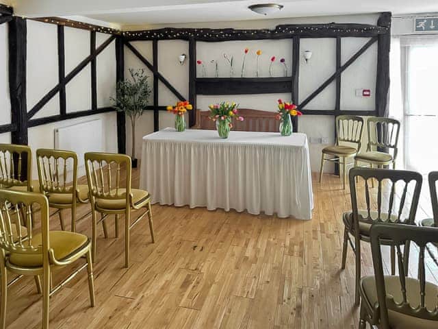 Licensed for civil ceremonies ceremony hall available to hire subject to terms and conditions | Duvale Priory - Duvale Cottages, Bampton, near Tiverton