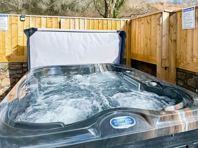 Hot tub | Orchard Barn - Duvale Cottages, Bampton, near Tiverton